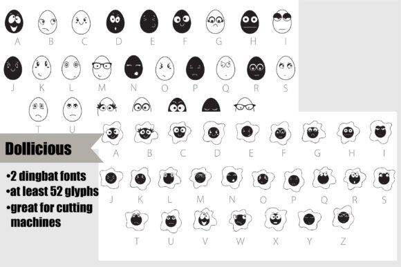 Creative Applications for the Egg Emoticon Font Bundle