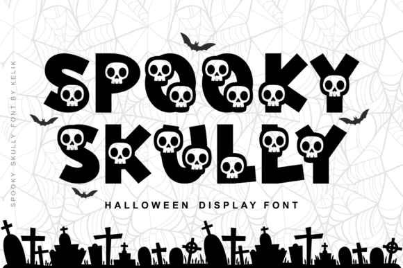 Evaluating Spooky Skully Font by Kelik 7ntypes for Your Halloween Projects