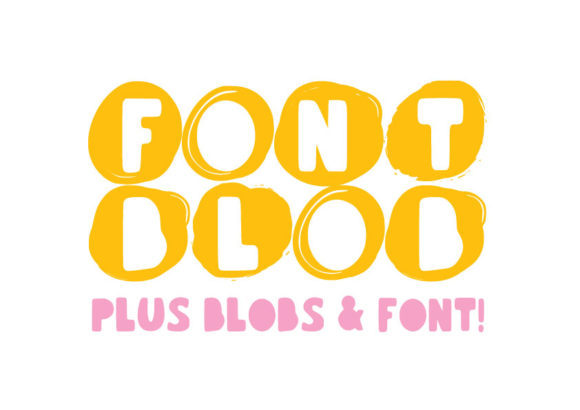 Font Blob Family: A Playful Typography Revolution