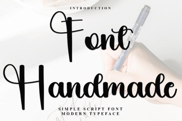 Font Handmade: The Elegant Script That Brings Your Personal Brand to Life