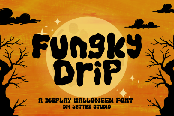 Fungky Drip Font: Capturing the Eerie Elegance of Halloween Typography