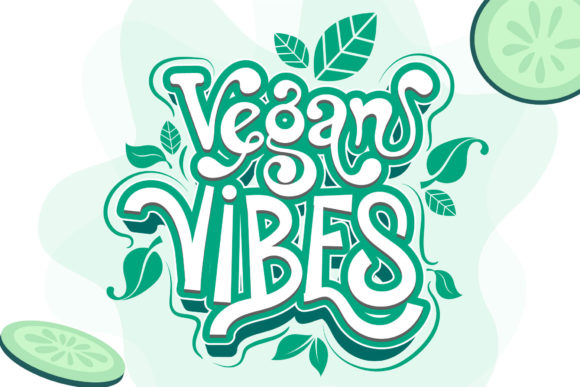How Vegan Vibes Font Brings a Retro, Bold Aesthetic to Your Creative Projects