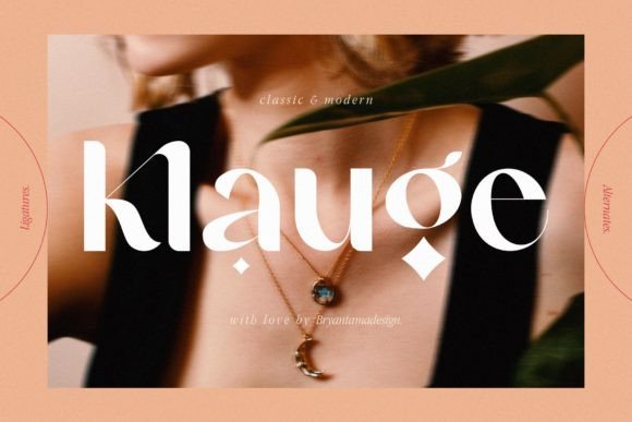 Klauge Font: The Stylish Sans Typeface Blending Class and Modern Magic