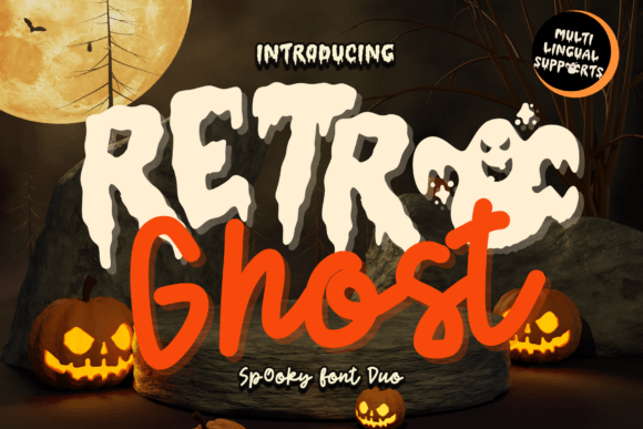 Retro Ghost Duo Font: A Practical Guide to This Groovy Halloween Typeface