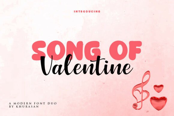 Song of Valentine Duo Font: Balancing Romantic Expression with Modern Clarity