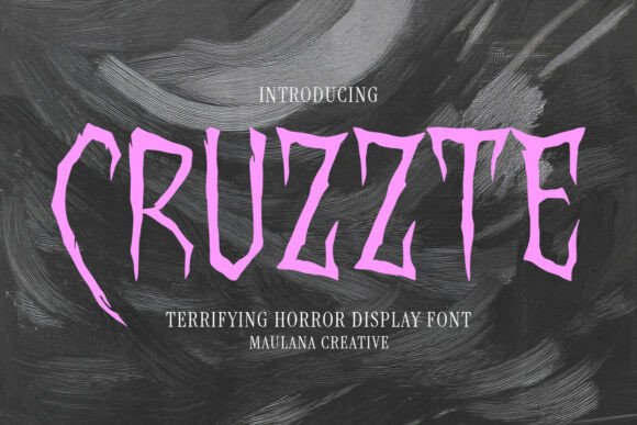 Unleashing the Terror: A Practical Guide to Mastering the Cruzzte Font